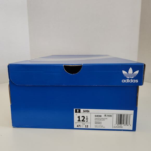 adidas Mens Samba 2.0 LAFC Lifestyle Sneaker, White Linen Gum, 12.5 Los Angeles